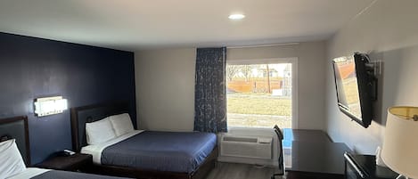 Chambre Deluxe double, 2 lits doubles, fumeur | AccĂšs au Wi-Fi (inclus), literie fournie