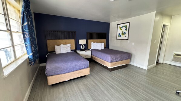 Room, 2 Queen Beds, Smoking | Hypo-allergenic bedding, desk, free WiFi, bed sheets - Economy 7 Inn Near Hampton University VA (Hampton)