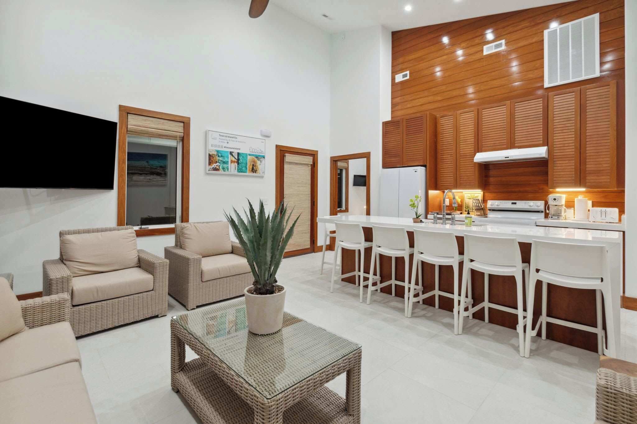 Télévision, espaces bureaux