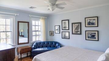 Deluxe tweepersoonskamer | 1 slaapkamer, Italiaanse Frette-lakens, luxe beddengoed, gratis wifi