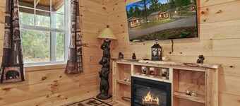 Cabin #1 at Northern Comfort with opt. side x side rental