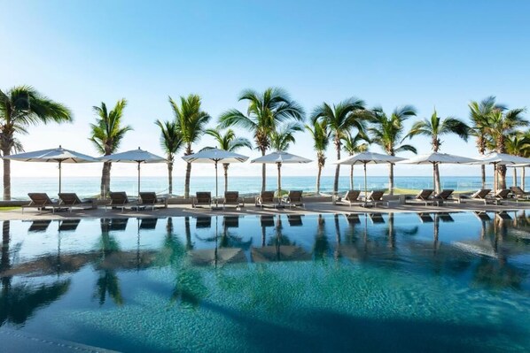 Outdoor pool, a heated pool - Garza Blanca Cabo San Lucas, One Bedroom Suite (Cabo San Lucas)