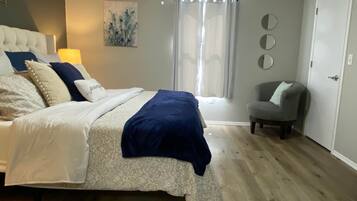 3 bedrooms, iron/ironing board, travel crib, WiFi