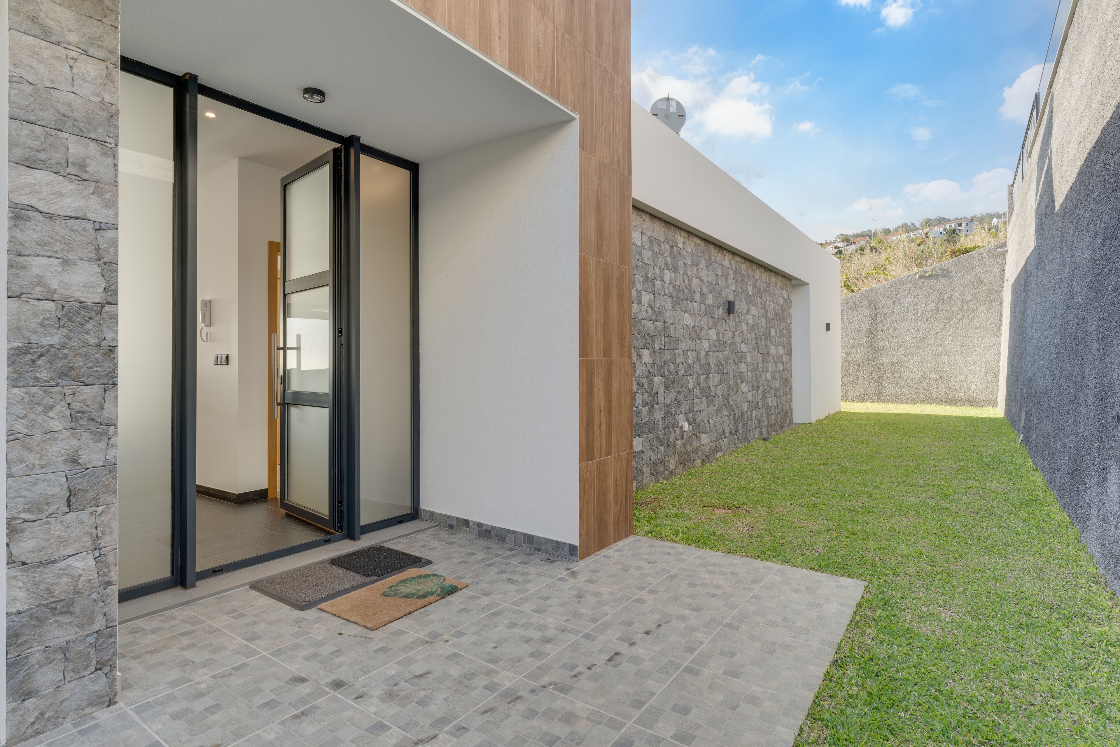 Majoituspaikan julkisivu