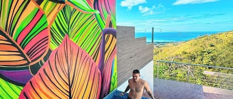 Et oppvarmet basseng