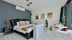 1 habitación, caja de seguridad en la habitación, wifi y ropa de cama