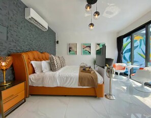 1 habitación, caja de seguridad en la habitación y wifi gratis