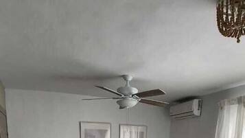 Family Apartment | Living area | 50-inch LCD TV with cable channels, TV, Netflix