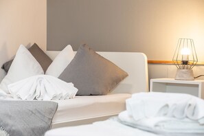 2 slaapkamers, beddengoed