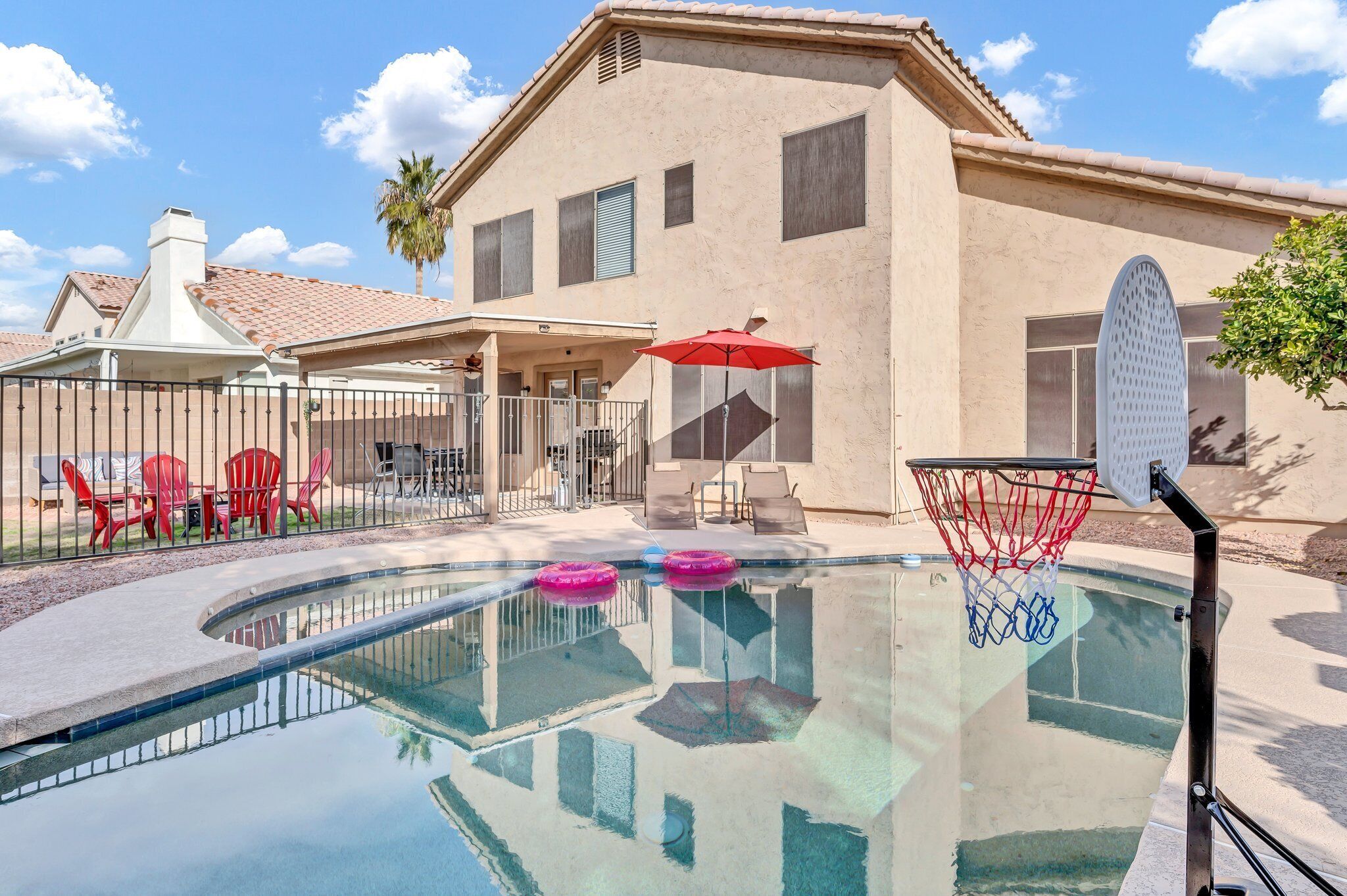  Cozy & Serene Family Escape with Heated Pool, Spa, Game Room & Mountain Bikes