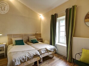 2 chambres, accès au Wi-Fi (inclus)