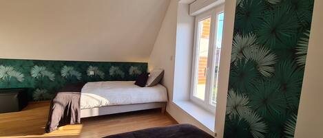 2 chambres, Wi-Fi gratuit, draps fournis