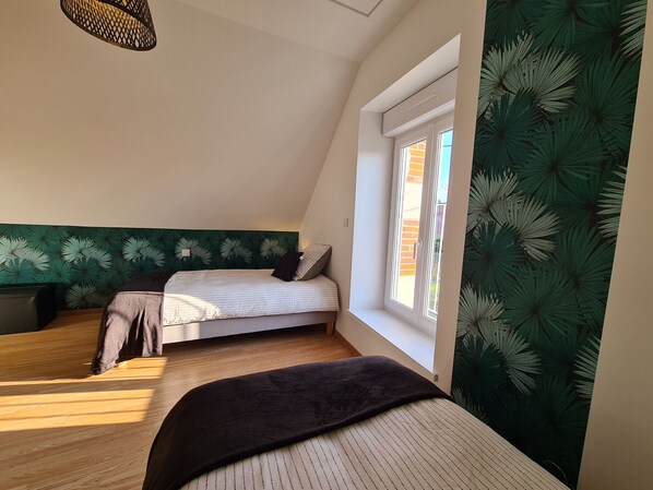 2 Schlafzimmer, kostenloses WLAN, Bettwäsche