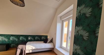 Unabhängiges Haus nahe Zoo de Beauval, Valençay Schloss und Loire-Schlösser, mit privatem Hof.