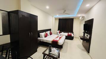 Insonorización, camas extra, wifi gratis y ropa de cama