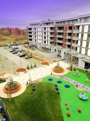 Exterior - Family apartment, playground, parking lot. (Kołobrzeg)