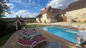 AuĂenpool, beheizter Pool