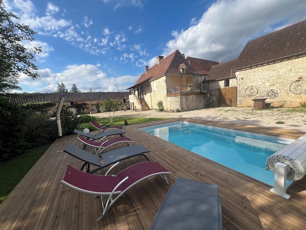 Außenpool, beheizter Pool