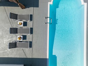 Una piscina riscaldata