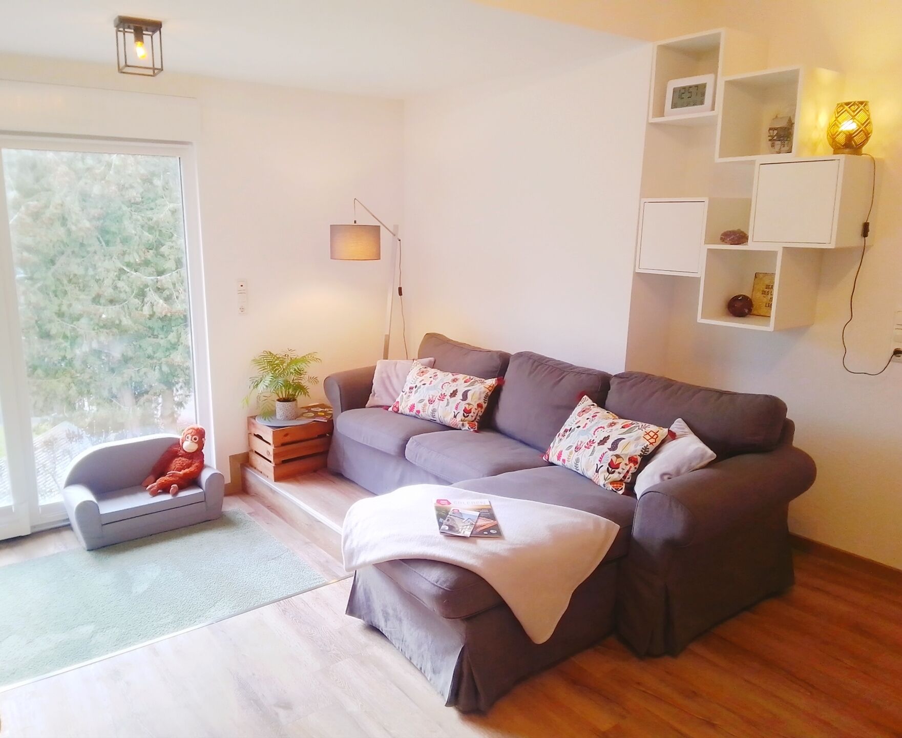 TV, video games, DVD player, books