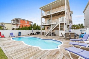 House, 4 Bedrooms | Pool | A heated pool - Sea You Soon / 207 Brunswick Ave West 4 Bedroom Home by RedAwning (Supply)