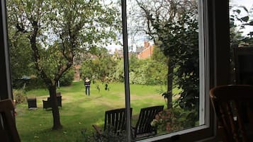 Blick auf den Garten