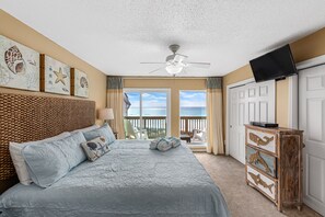 Casa, varias camas, patio, vista al océano | 2 habitaciones, wifi gratis y ropa de cama 