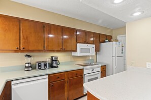 House, Multiple Beds, Patio, Ocean View | Private kitchen - Breathtaking Views From Gulf Front 2 Bd / 3 Ba Townhome! (Panama City Beach)