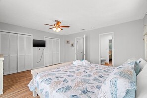 Casa de campo, varias camas, balcón, vista al océano | 2 habitaciones, wifi y ropa de cama 
