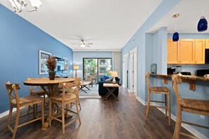 Condo, 1 King Bed with Sofa bed, Balcony, Ocean View | Dining - Warm and Inviting 1 Bd 1 Ba Condo With Breathtaking Gulf Views (Panama City Beach)