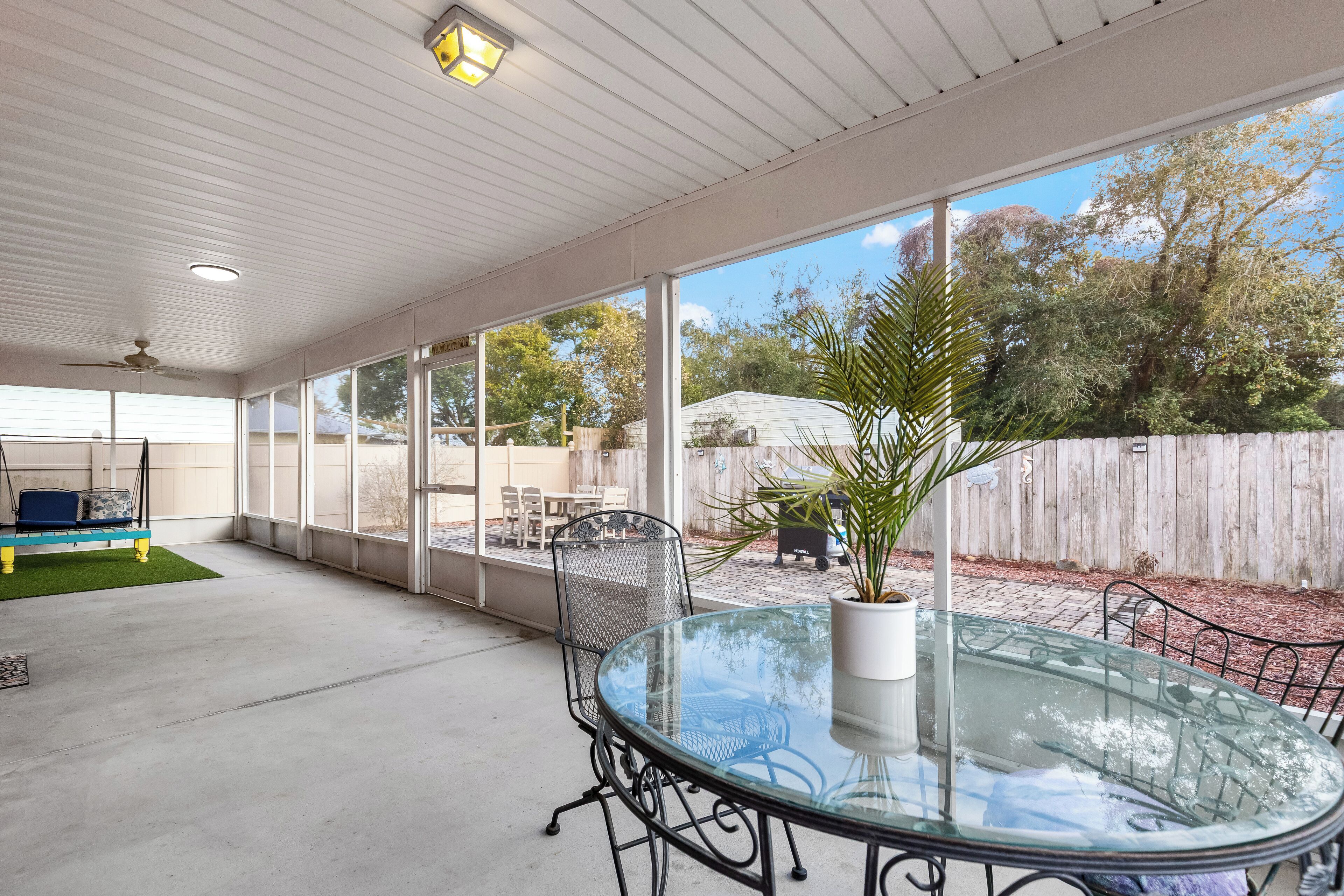 House, Multiple Beds, Patio, Garden View | View from room