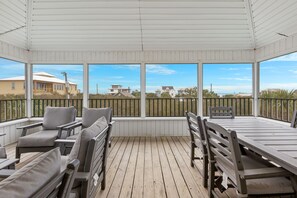 House, Multiple Beds, Pool Access, Pool View (130 Birmingham St) | Balcony - Once Upon A Tide - Private Pool - Mother-in-law Suite (Santa Rosa Beach)