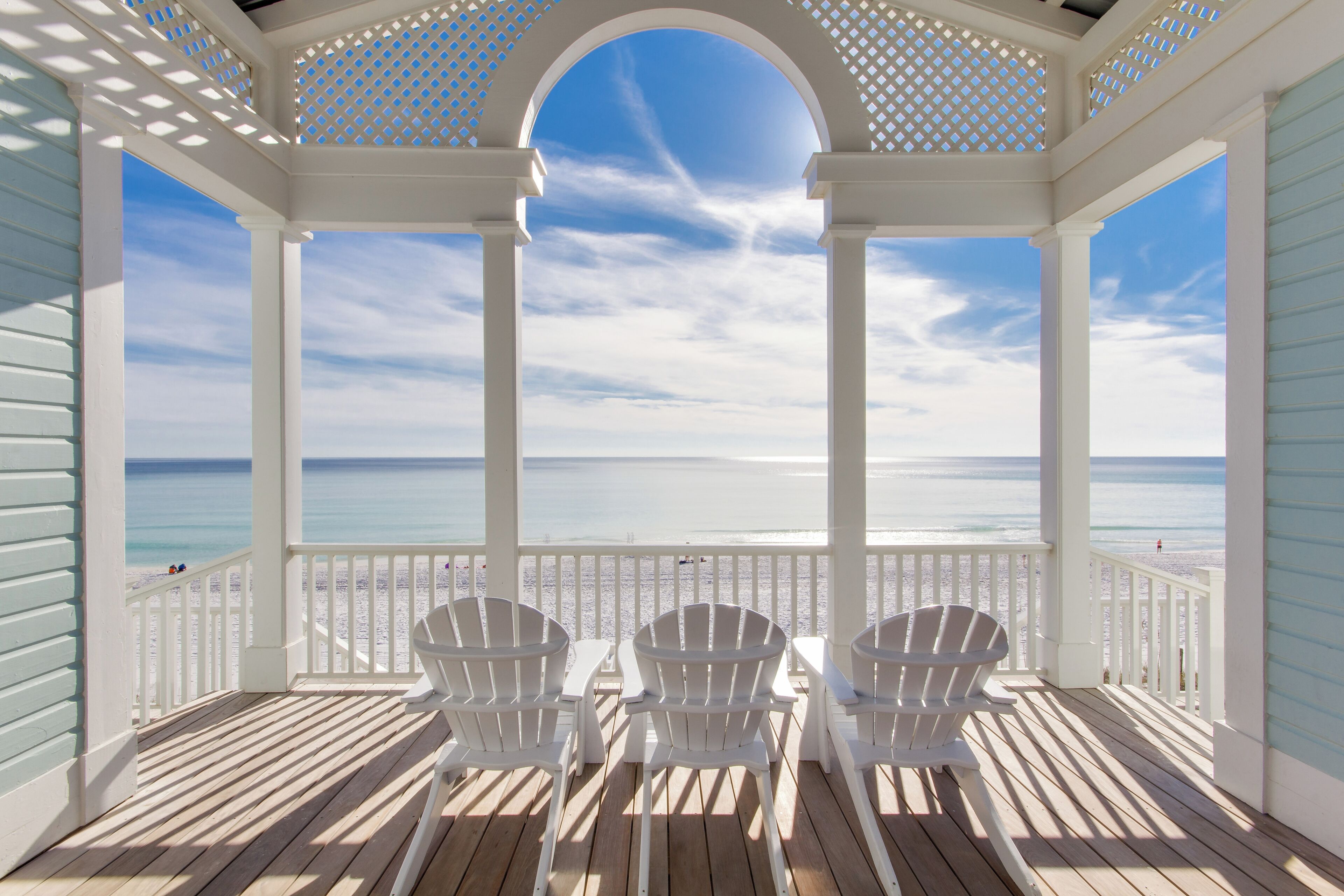 บ้านพัก, หลายเตียง, ลานระเบียง | บริเวณที่พัก