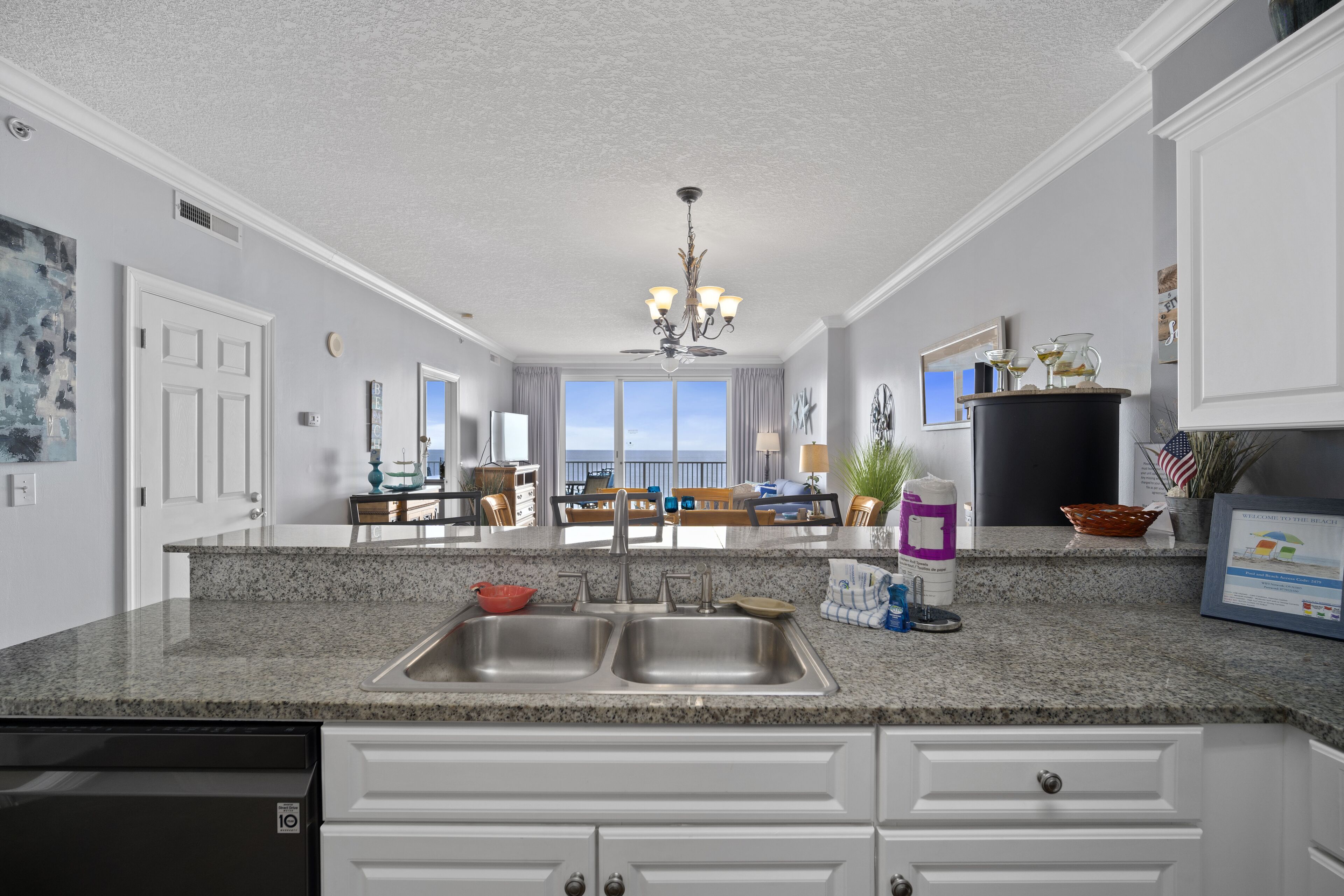 コンドミニアム ベッド (複数台) スパ浴槽 オーシャンビュー | 専用キッチン | 冷蔵庫、電子レンジ、オーブン、コンロ