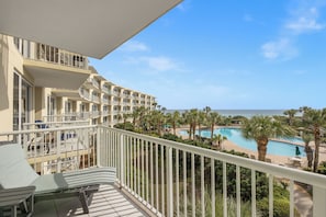 Condo, Multiple Beds, Pool Access, Ocean View | Property grounds - Fun In The Sun! Crescent at Miramar - Gulf Front+beach Chairs (Miramar Beach)