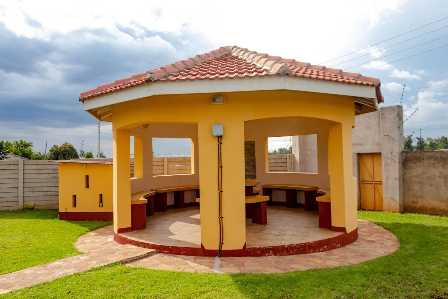 Enceinte de l’hébergement