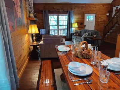 Secluded cabin on private property