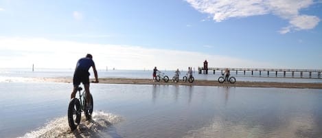 Tæt på stranden