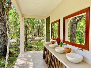 Shared bathroom