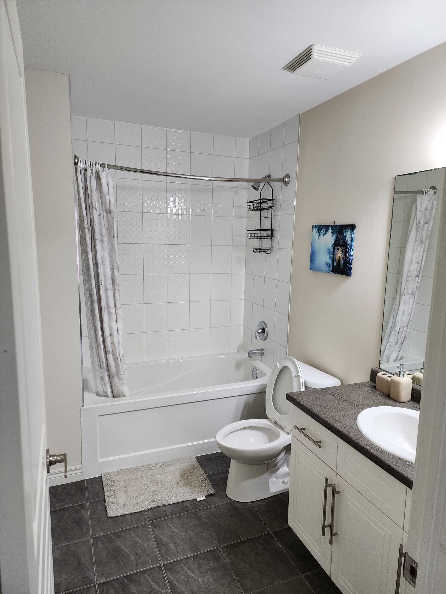 Free toiletries, hair dryer, towels, soap