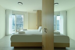 2 camere, ferro/asse da stiro