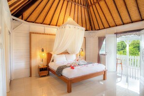 Grand Double Room | Desk, free WiFi, bed sheets - The Kleep Jungle Resort (Penida Island)
