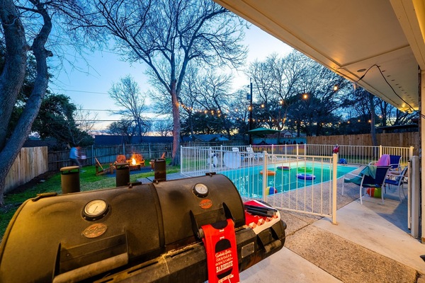 Àrea exterior de l'allotjament