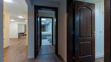 Apartment | Living area | 50-inch LED TV with digital channels