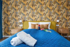 Apartamento, 1 quarto, sacada | 2 quartos, roupa de cama