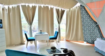 Glamping Dome on Lake Neusiedl with climate