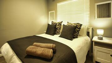 2 bedrooms, premium bedding, individually decorated