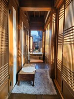 Deluxe Twin Room, Garden View | Terrace/patio