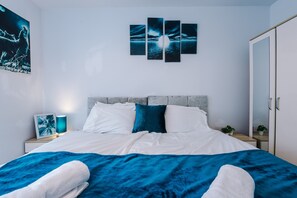 Appartement | 2 chambres, Wi-Fi gratuit, draps fournis