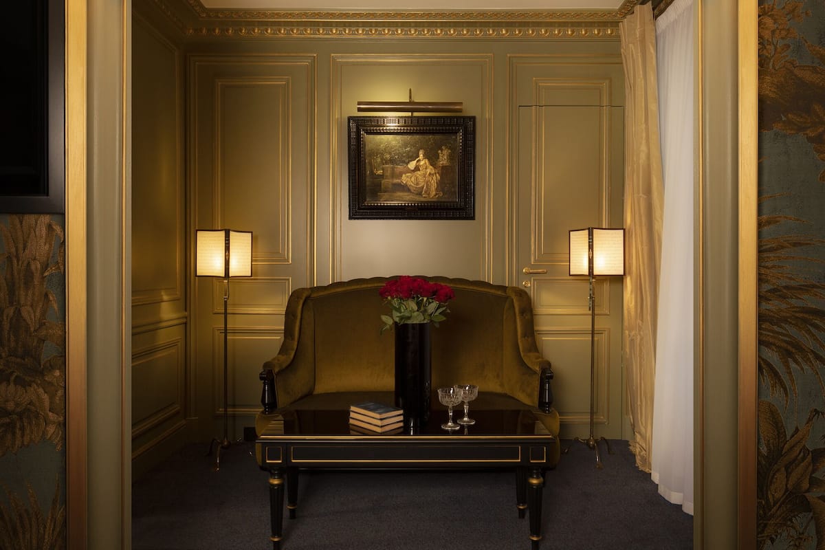 3 slaapkamers, luxe beddengoed, een minibar, een kluis op de kamer
